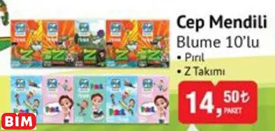BLUME CEP MENDİLİ BLUME CEP MENDİLİ